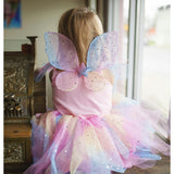 Rainbow Fairy Dress & Wings