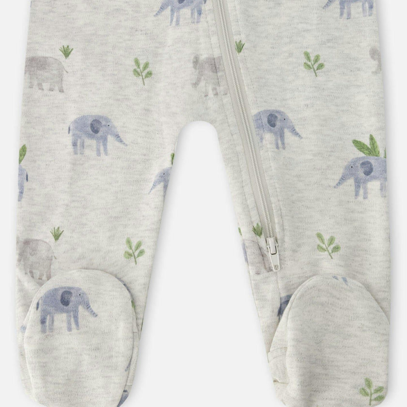 Organic Cotton Baby One-Piece Pajamas