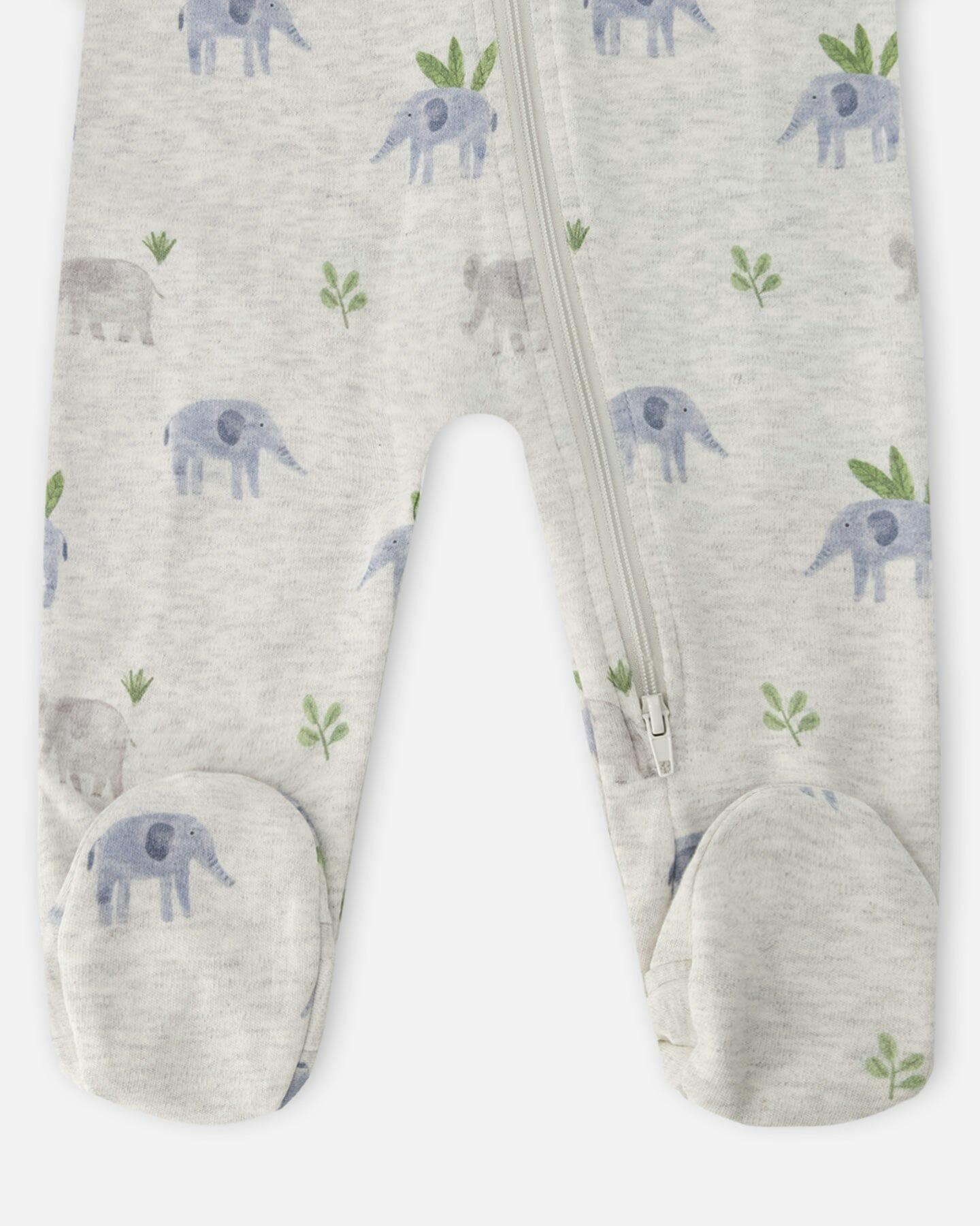 Organic Cotton Baby One-Piece Pajamas