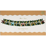 Paper Festive Foliage Garland