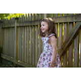 Ruffle Sleeve Dress in Roller Skates