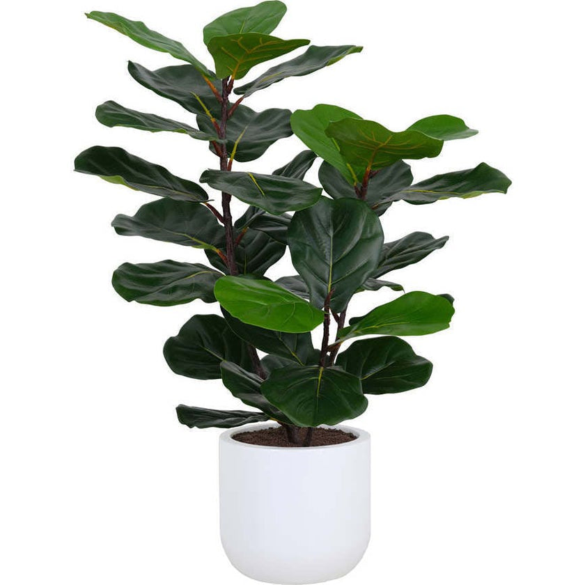 3' Faux Potted Fiddle Leaf Fig Tree