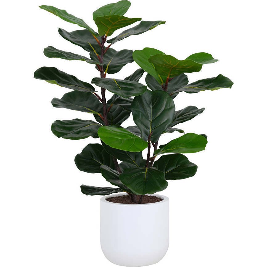 3' Faux Potted Fiddle Leaf Fig Tree