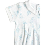 Blue Puppy Love Print Bubble
