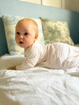Organic Pima Baby Gown Rose