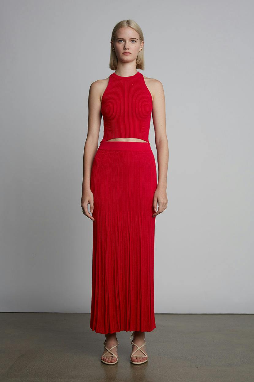 SALLY (SUMMER) SKIRT | ROSSO | ONE LEFT!