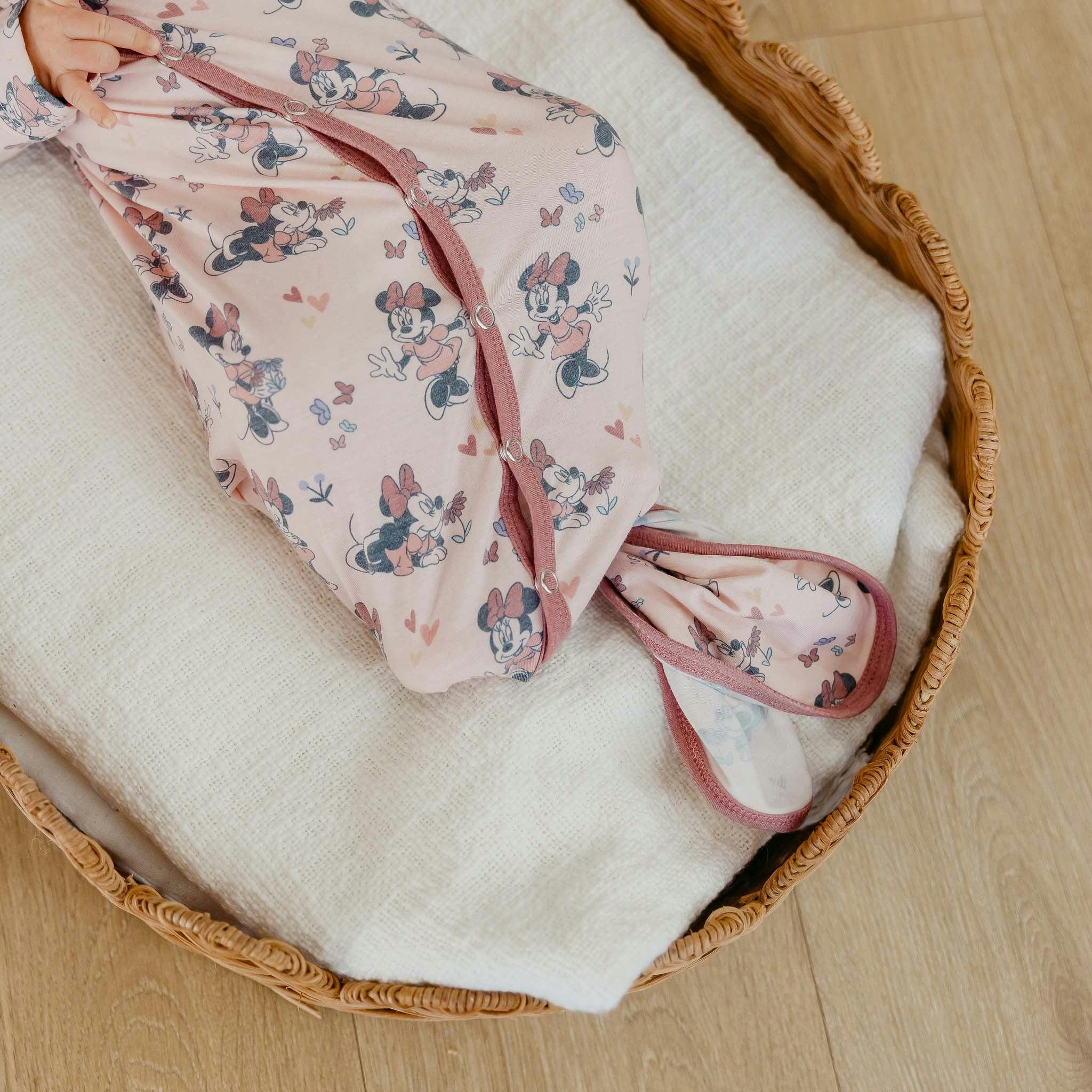 Newborn Knotted Gown - Minnie Mouse