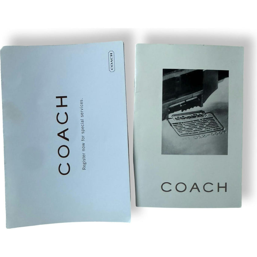 Vintage Coach Signature Demi Shoulder Bag