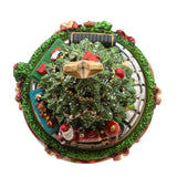 Kurt Adler 6-Inch Christmas Tree Revolving Music Box