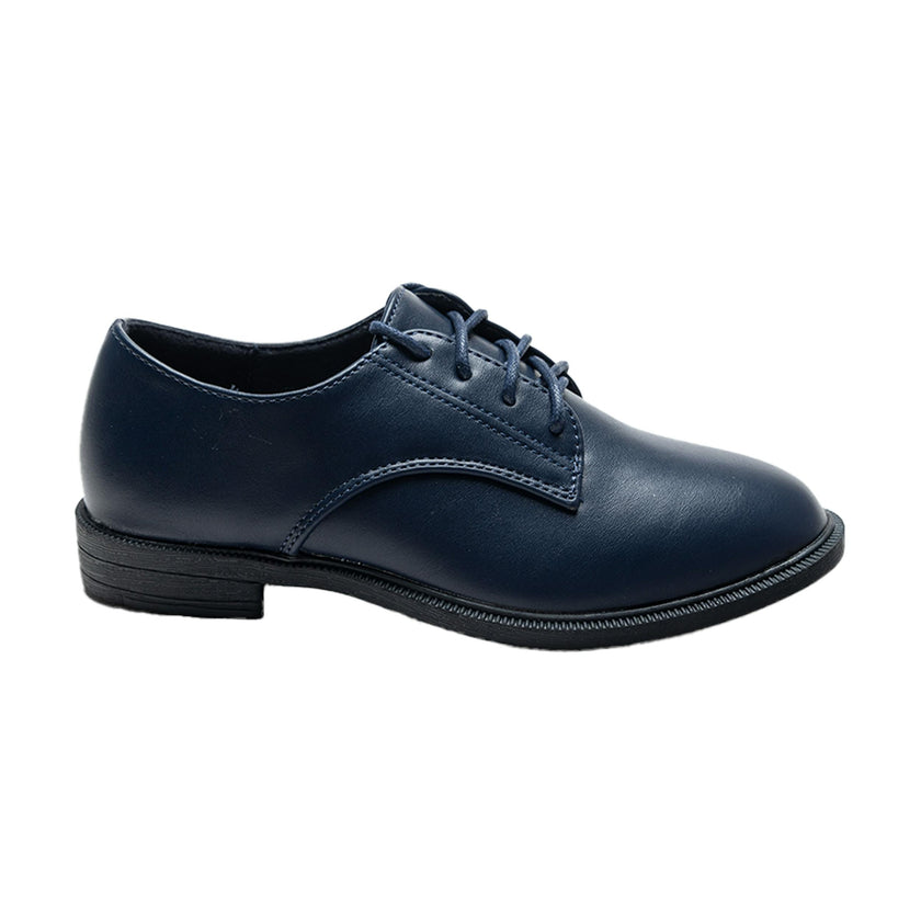 Navy Derby Dress Shoes