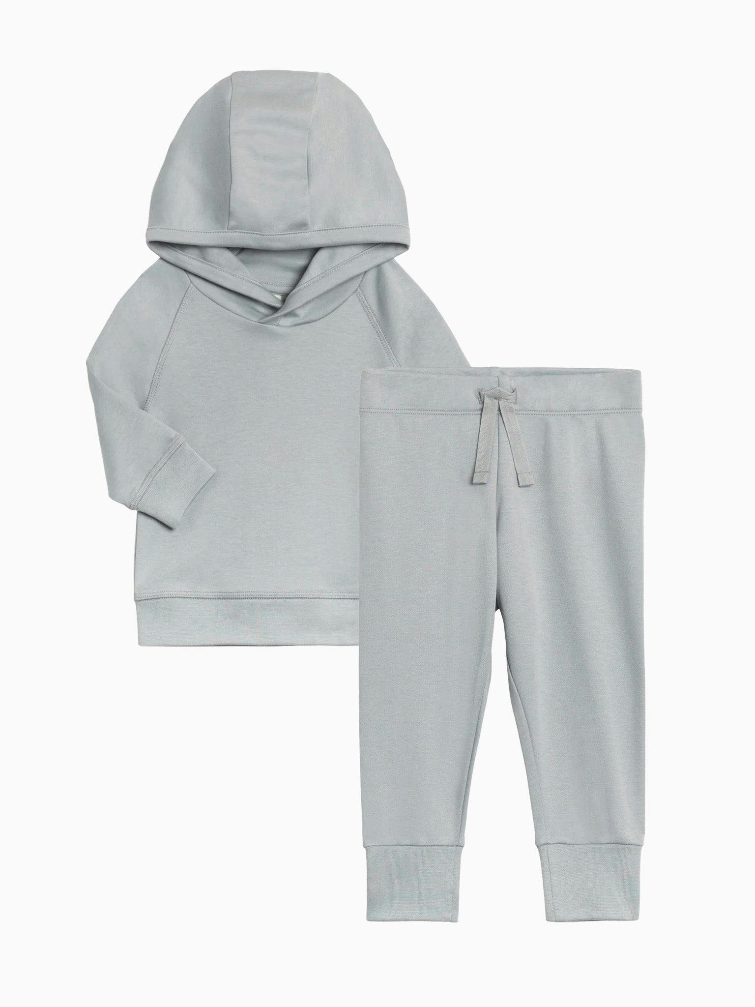 Organic Infant Lightweight Hoodie and Pant Set