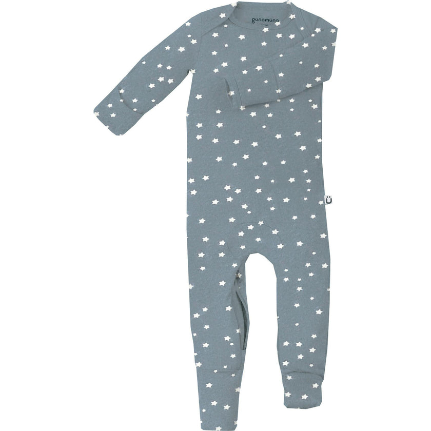 Convertible Romper Footie, Blue