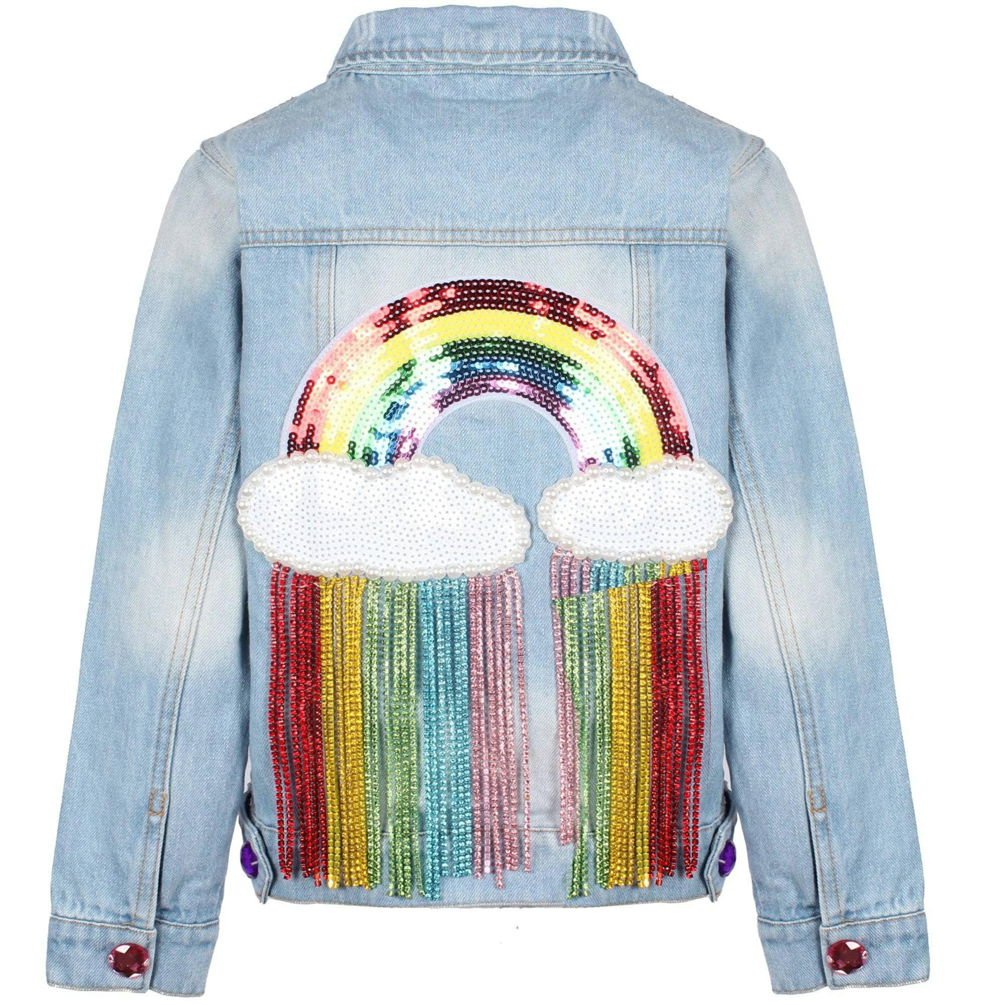 Crystal Rain Denim Jacket – Teen/Women