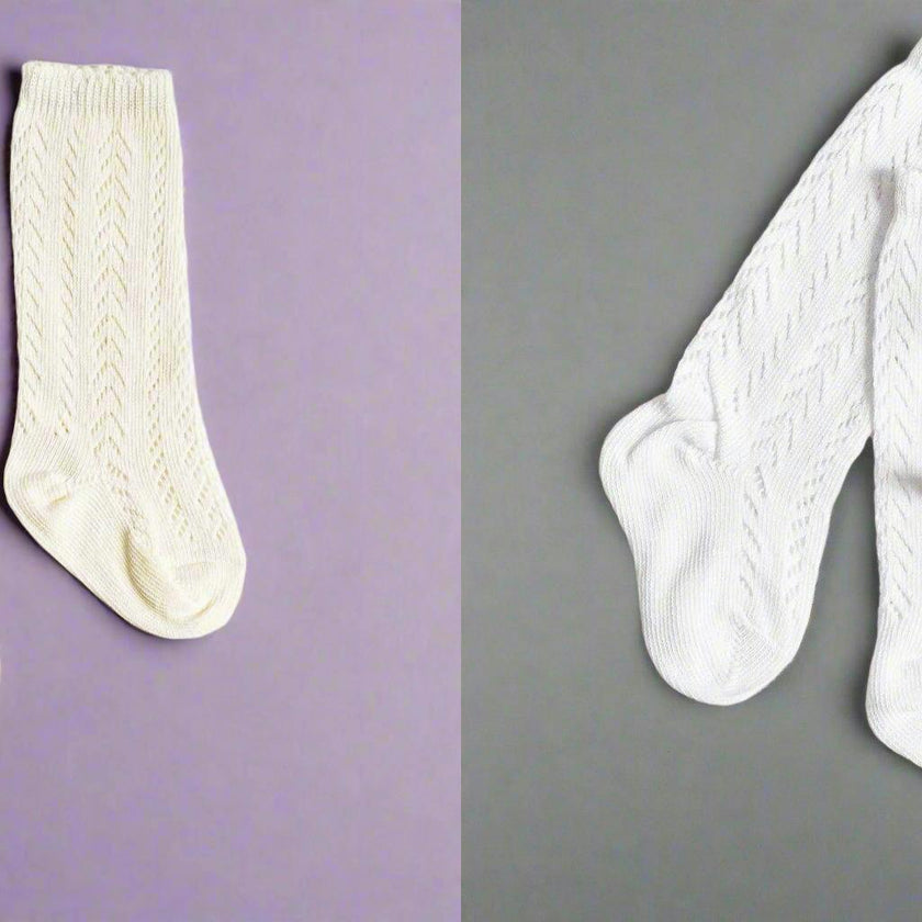LLB Crochet Knee High Socks (2 pairs in each order)