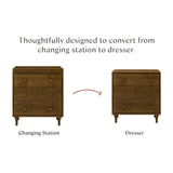 Babyletto Lolly 3-Drawer Compact Changer Dresser with Removable Changing Tray (34")
