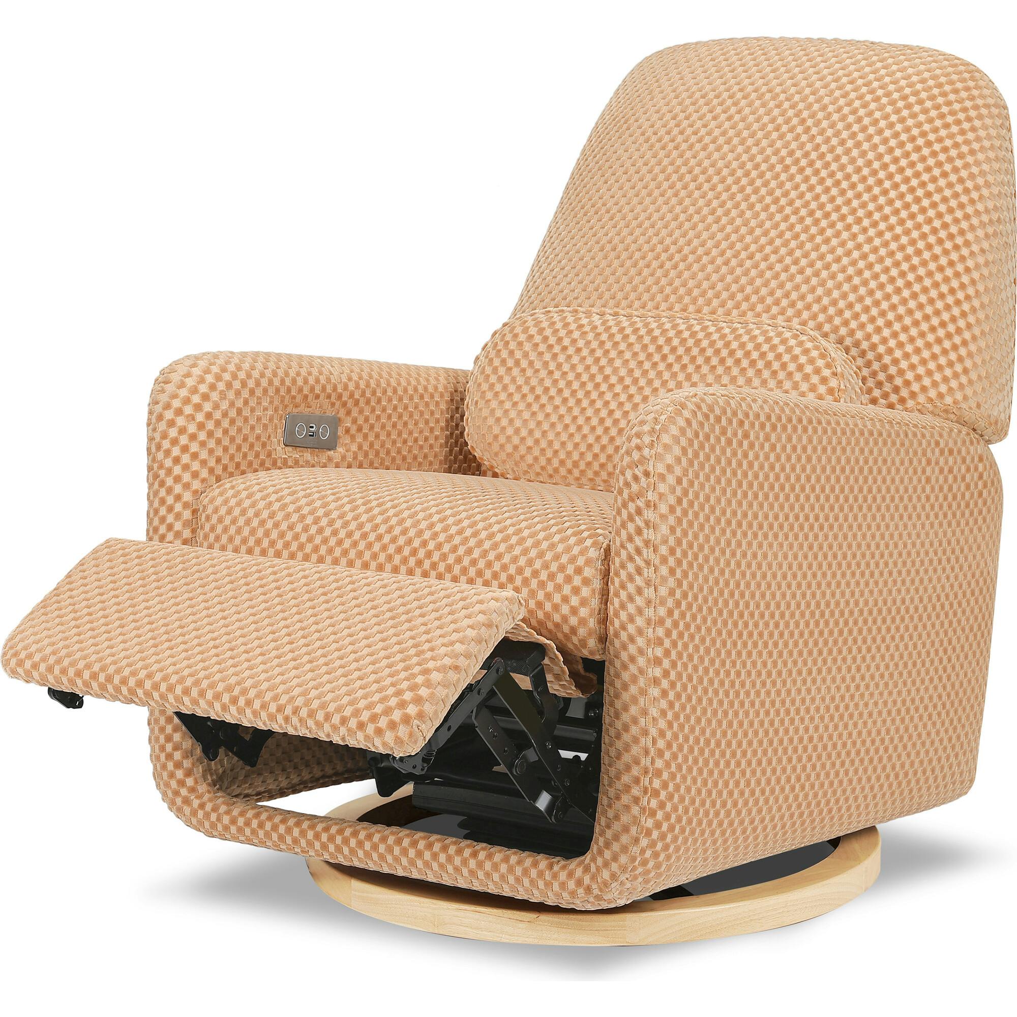 Arc Electronic Recliner & Swivel Glider With USB Port