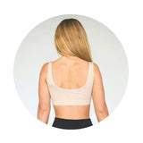 Aster Reversible Girls Tank Bra White