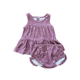 Double Peplum Tank Set Patriotic Ribbon