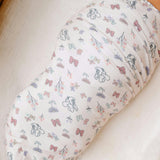 Knit Swaddle Blanket - Minnie Mouse's Bowquet