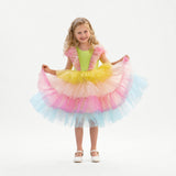 Neon Glow Pastel Princess Dress