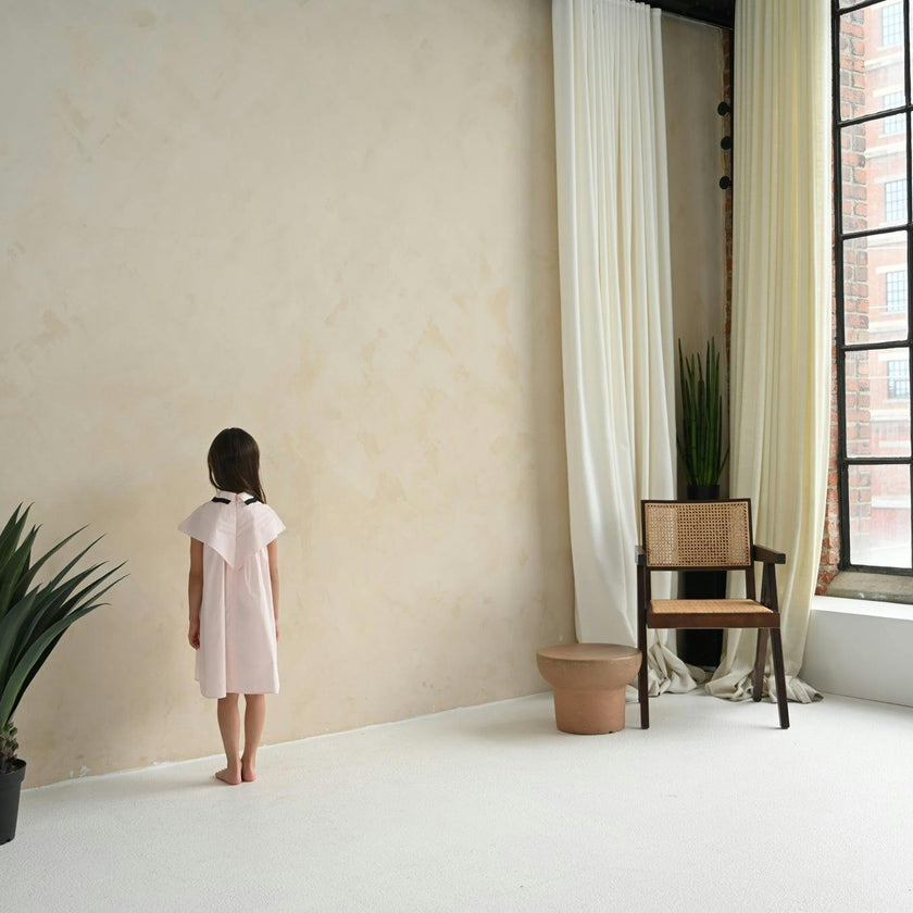 Lara dress (blush pink)