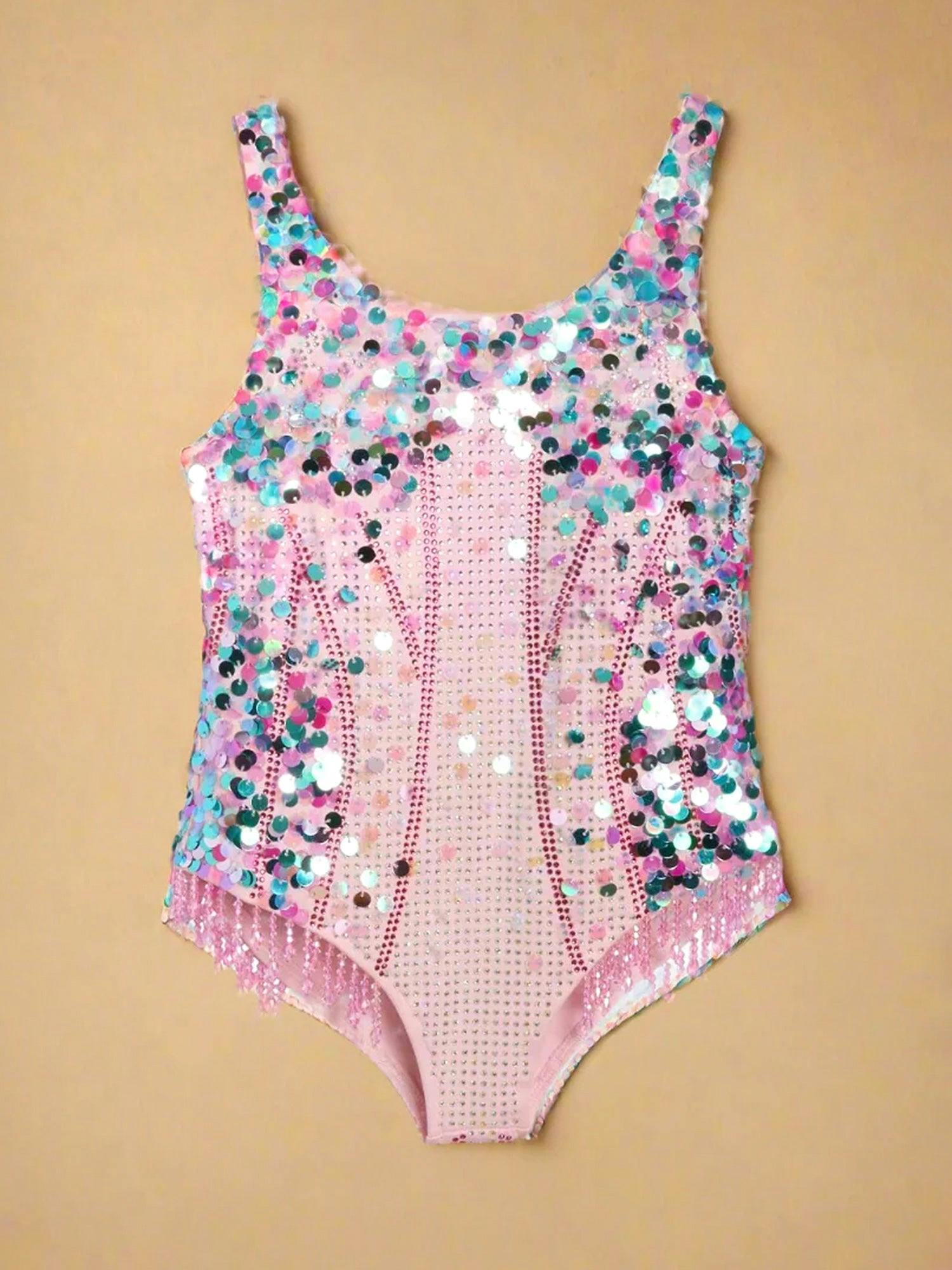 Showgirl Leotard For Girls