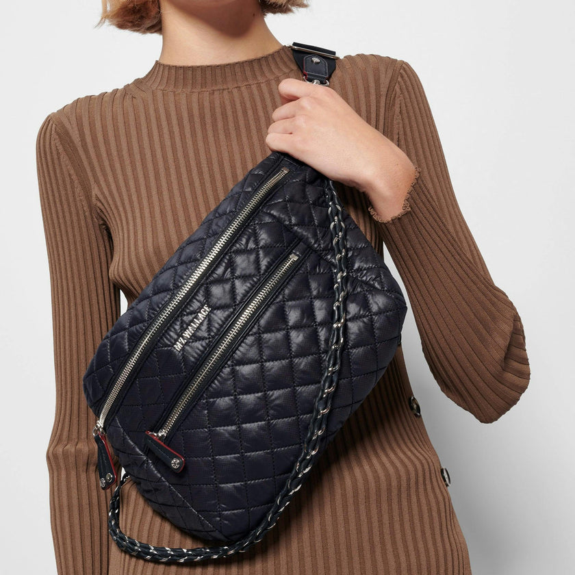 Black Crosby Crossbody Sling Bag