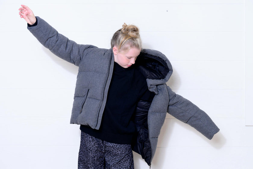 Teen Classic Jacket - Heather Gray