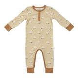 Baby Boy Snap Romper in Sheep