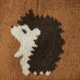 Pinecone & Knitted Pom Beanie