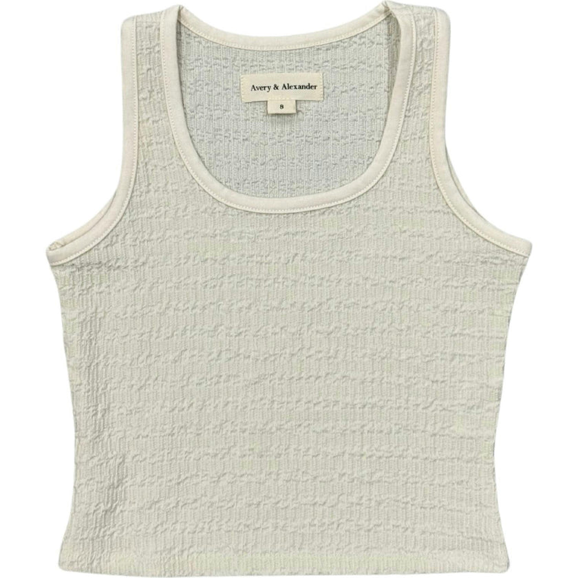 Textured Square Neck Tank