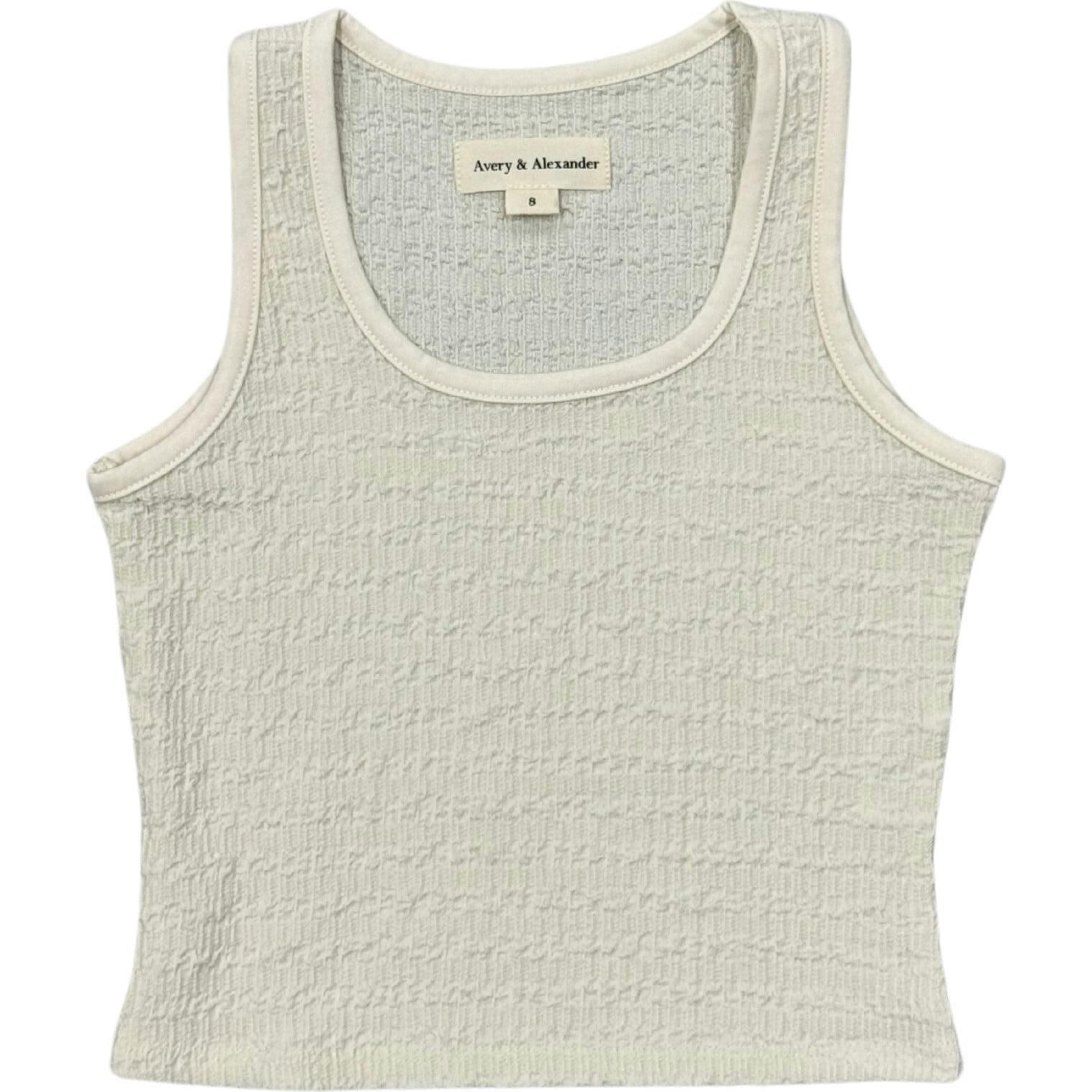 Textured Square Neck Tank