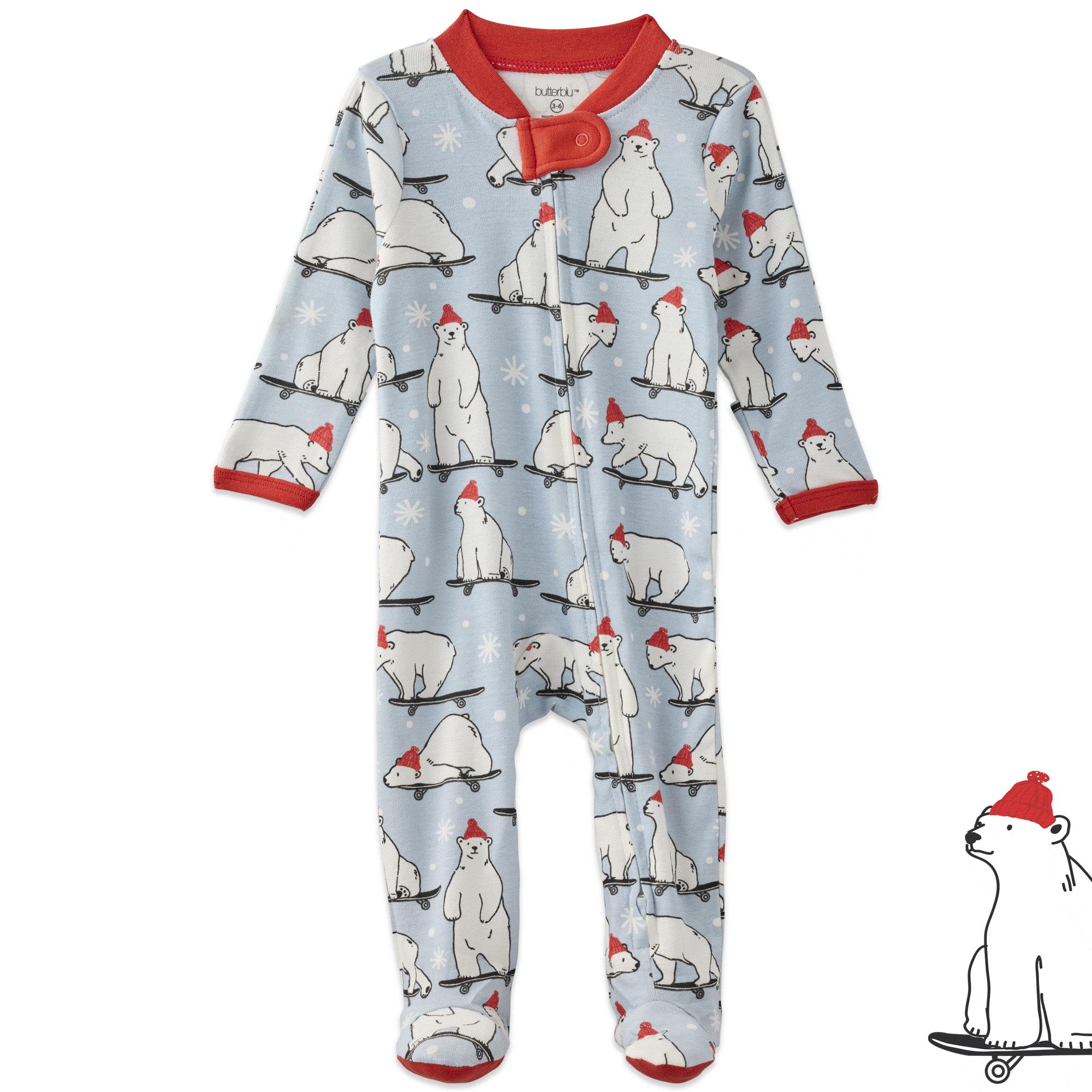 SCOUT Sleep & Play Baby Boys Pajamas