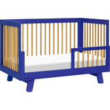 Hudson 3-In-1 Convertible Crib With Toddler Bed Conversion Kit