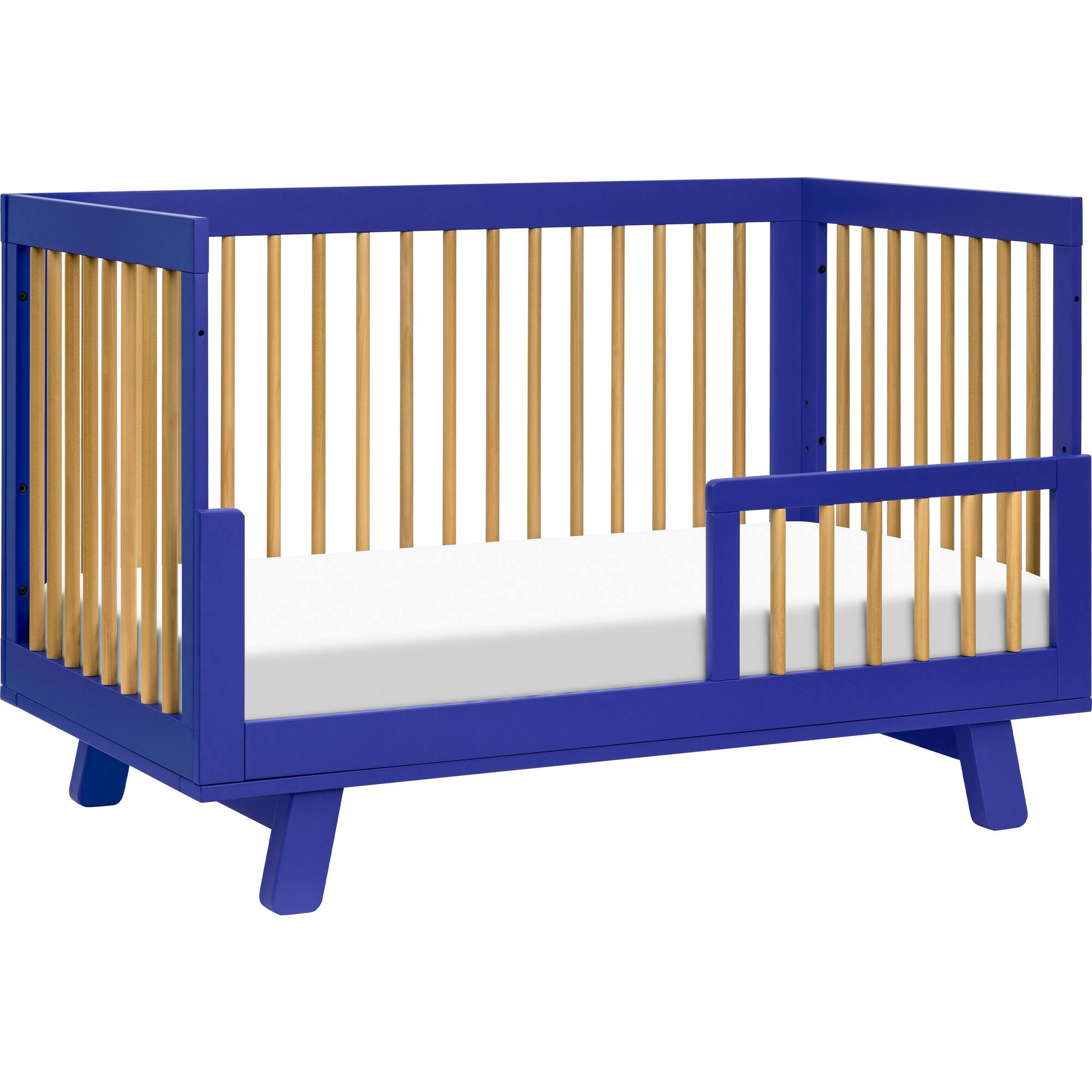 Hudson 3-In-1 Convertible Crib With Toddler Bed Conversion Kit
