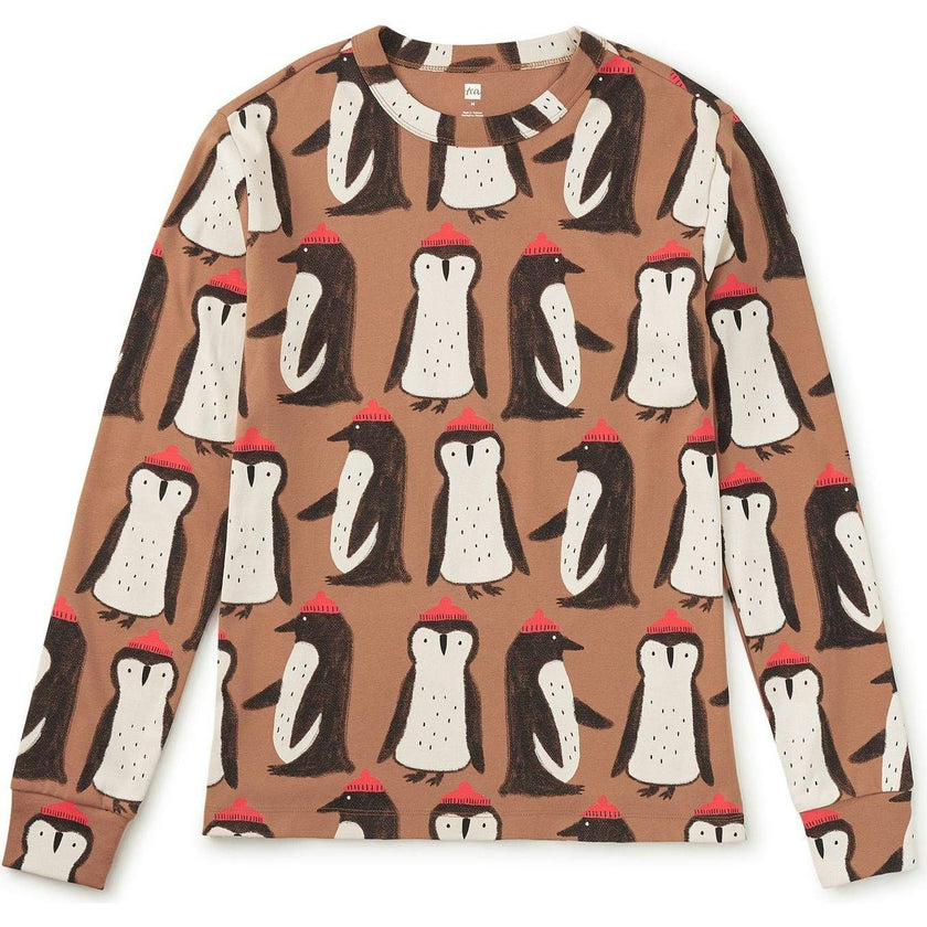 Adult Pajama Top, Brown