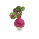 Carrot Fan Gift Box 🐰💕 100% organic cotton crochet rattle and lovey