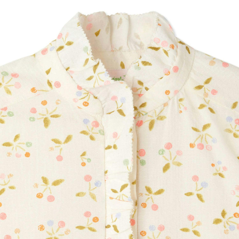 BONPOINT Cindy Pastel Cherries Shirt