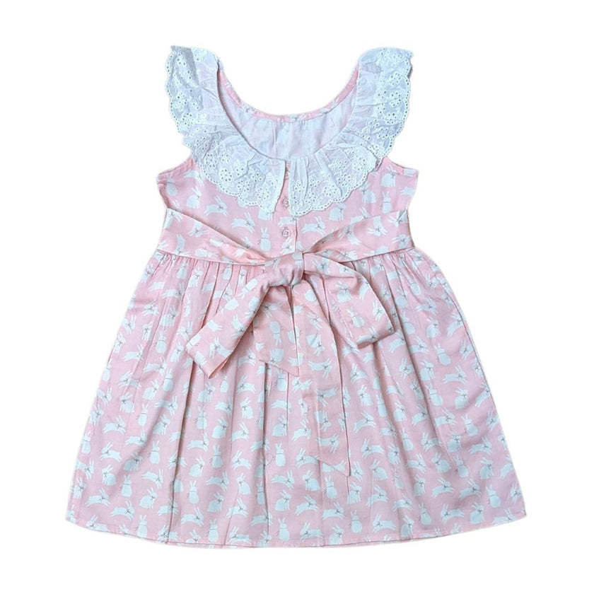 Bunnies Lace Collar Dress