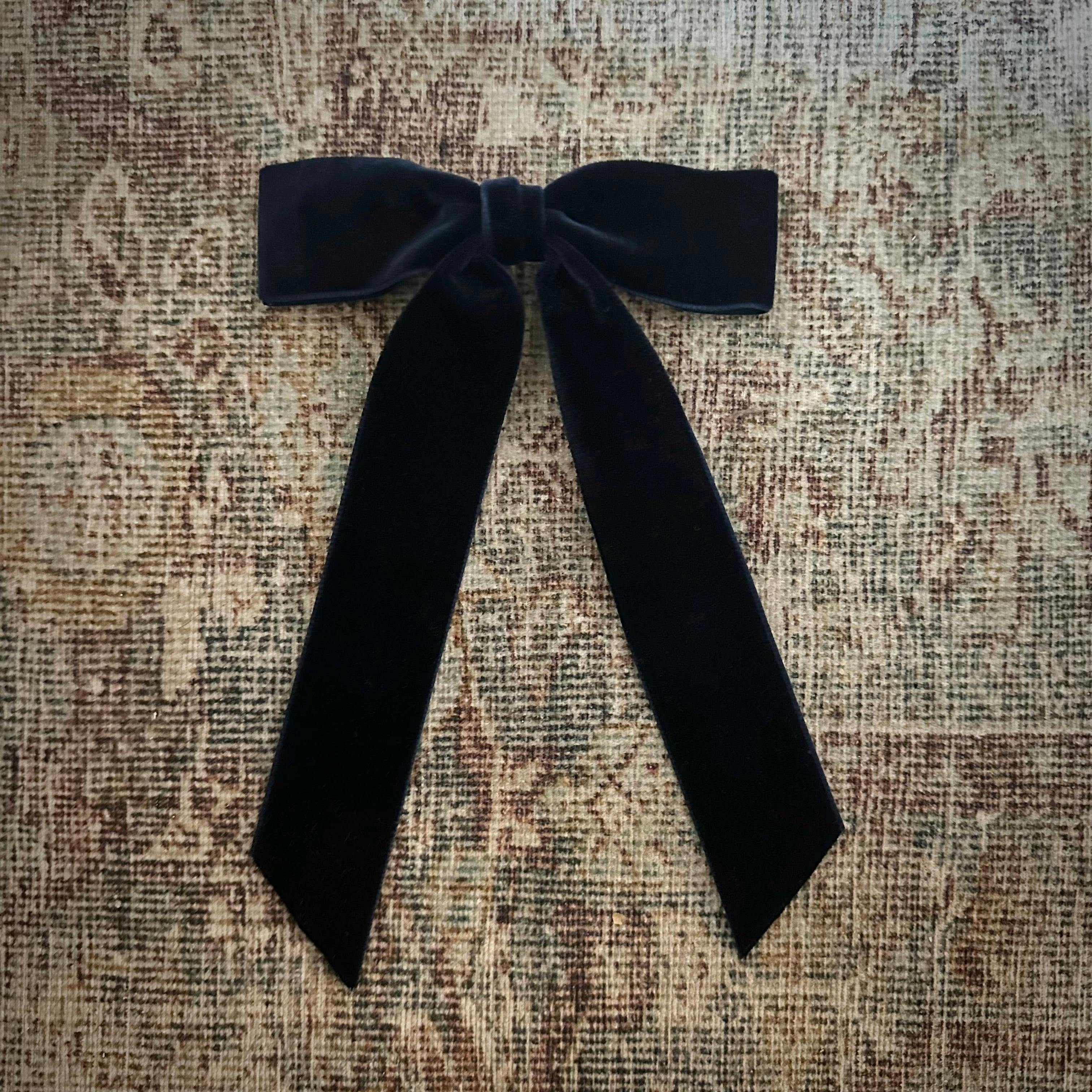Mademoiselle Velvet Bow