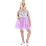 Tulle Silhouette Bow Pom Dress