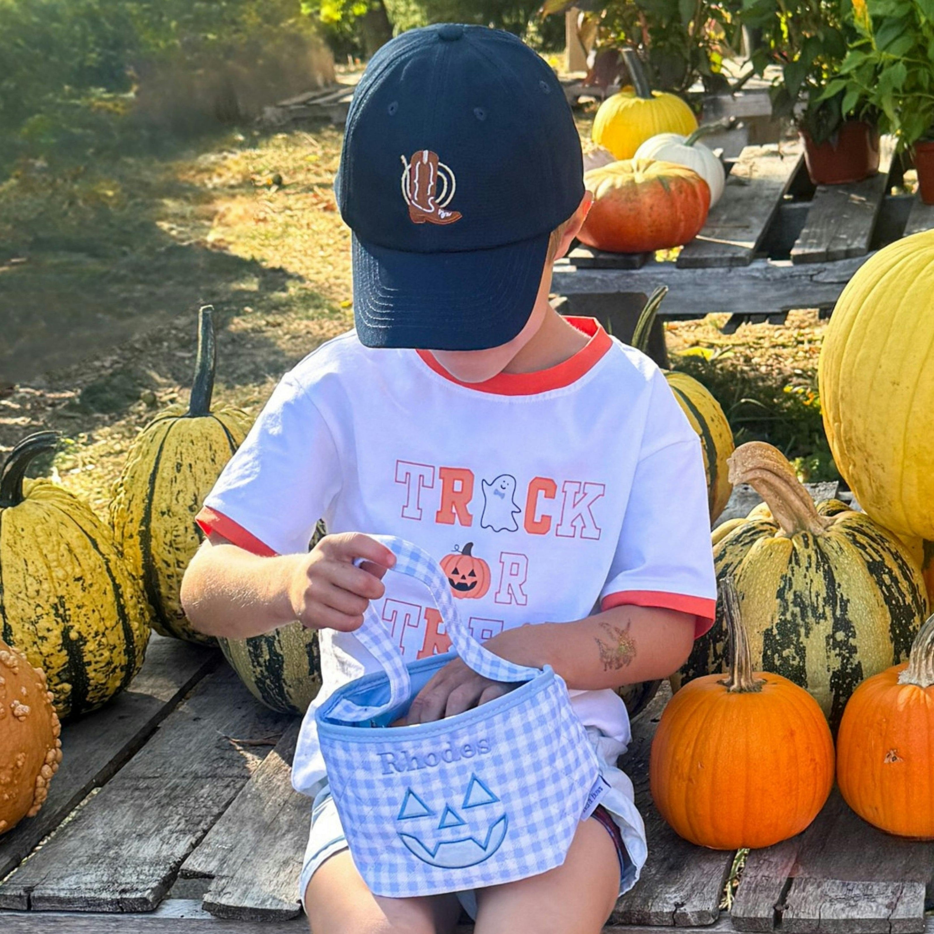 Trick-or-Treat Halloween Bowtie T-Shirt