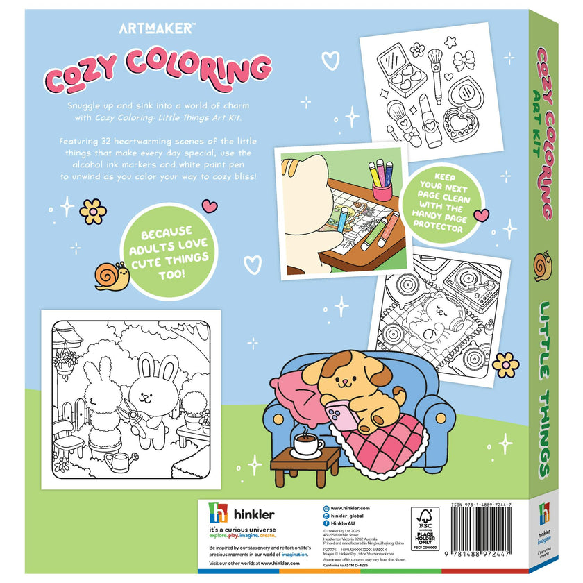 Art Maker: Cozy Coloring Kit - Little Things