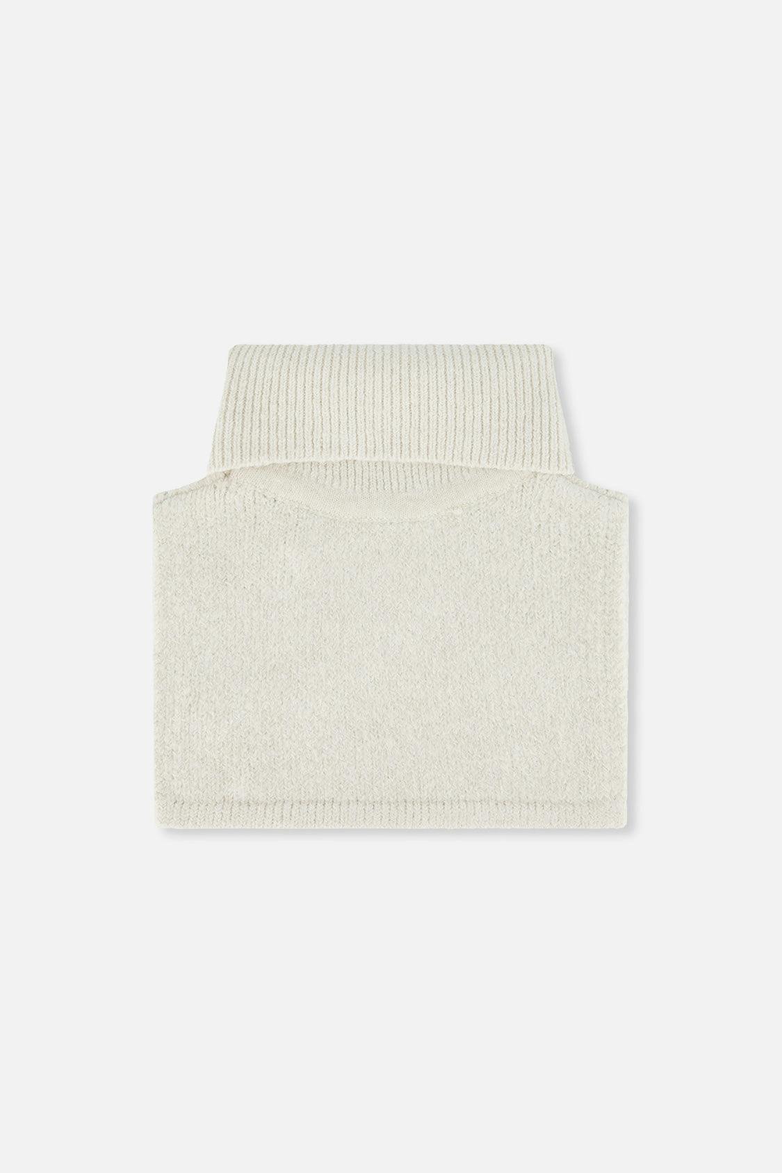 Baby Knit Turtle Neckwarmer Off-White