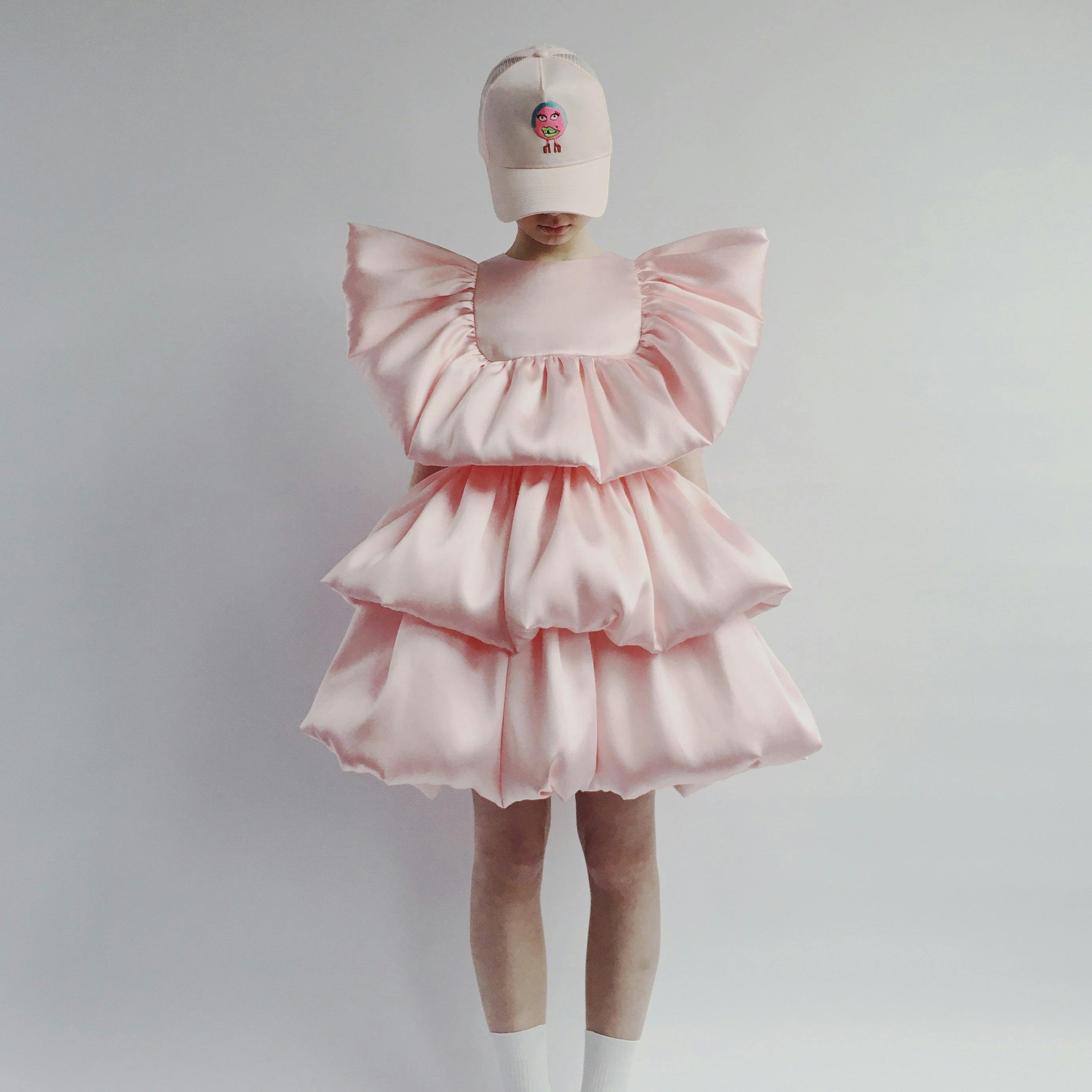 CAROLINE BOSMANS Gloss Flamingo Dress