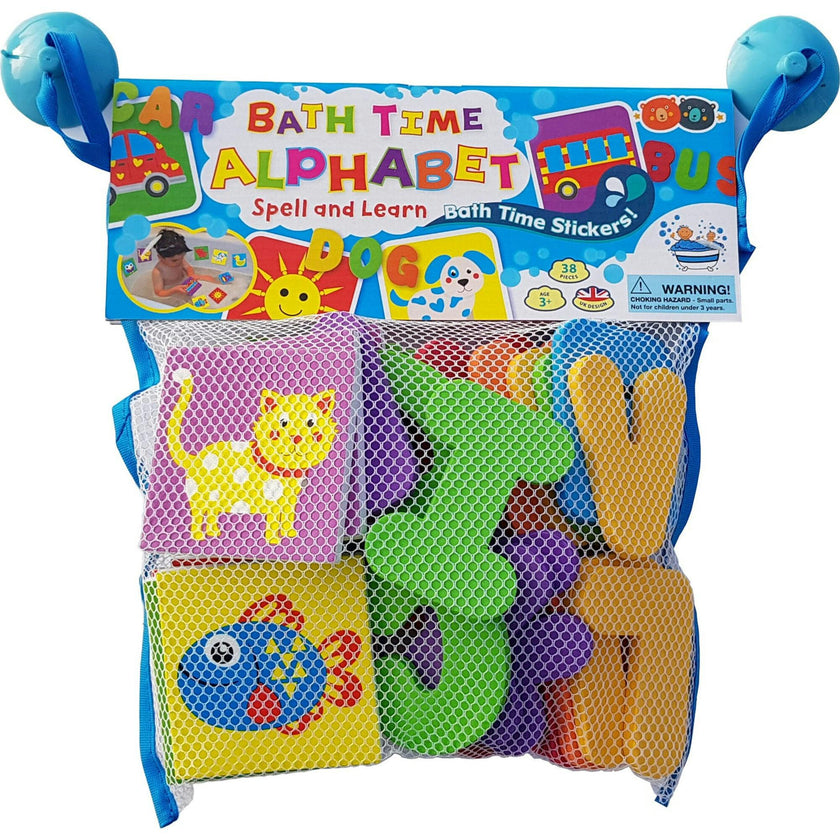 Buddy & Barney: Alphabet Bath Time Stickers