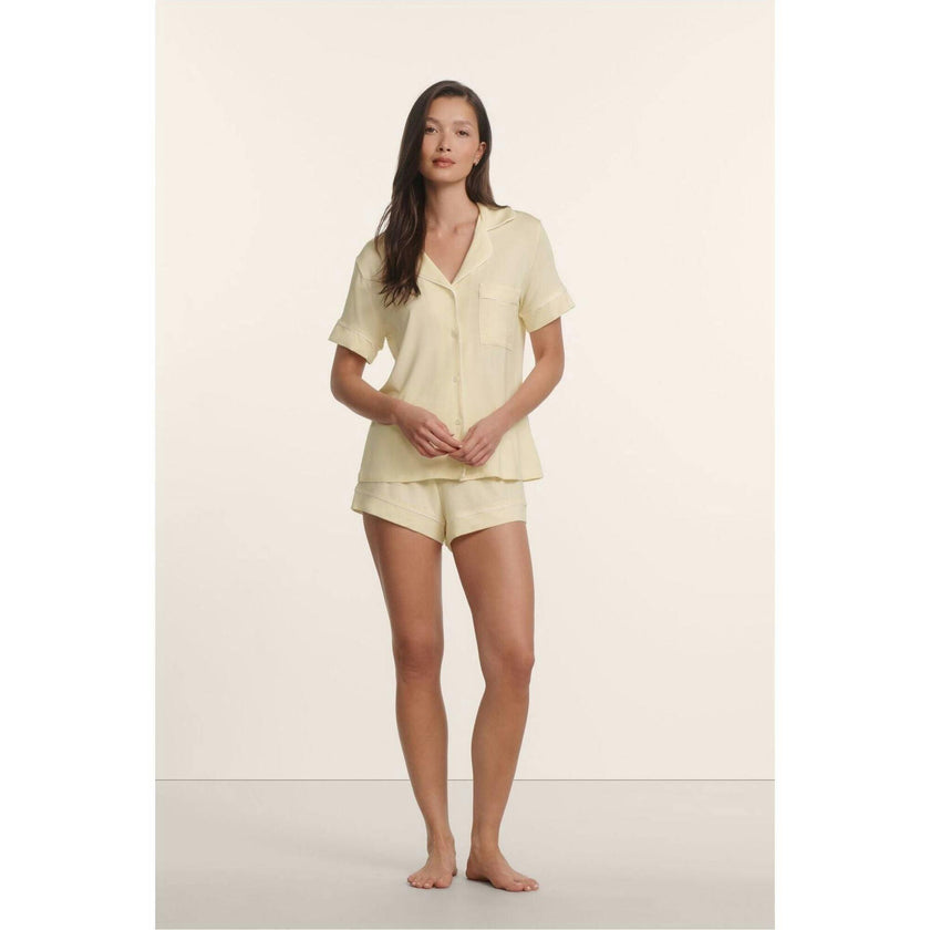 Gisele TENCEL™ Modal Relaxed Short PJ Set, Yellow