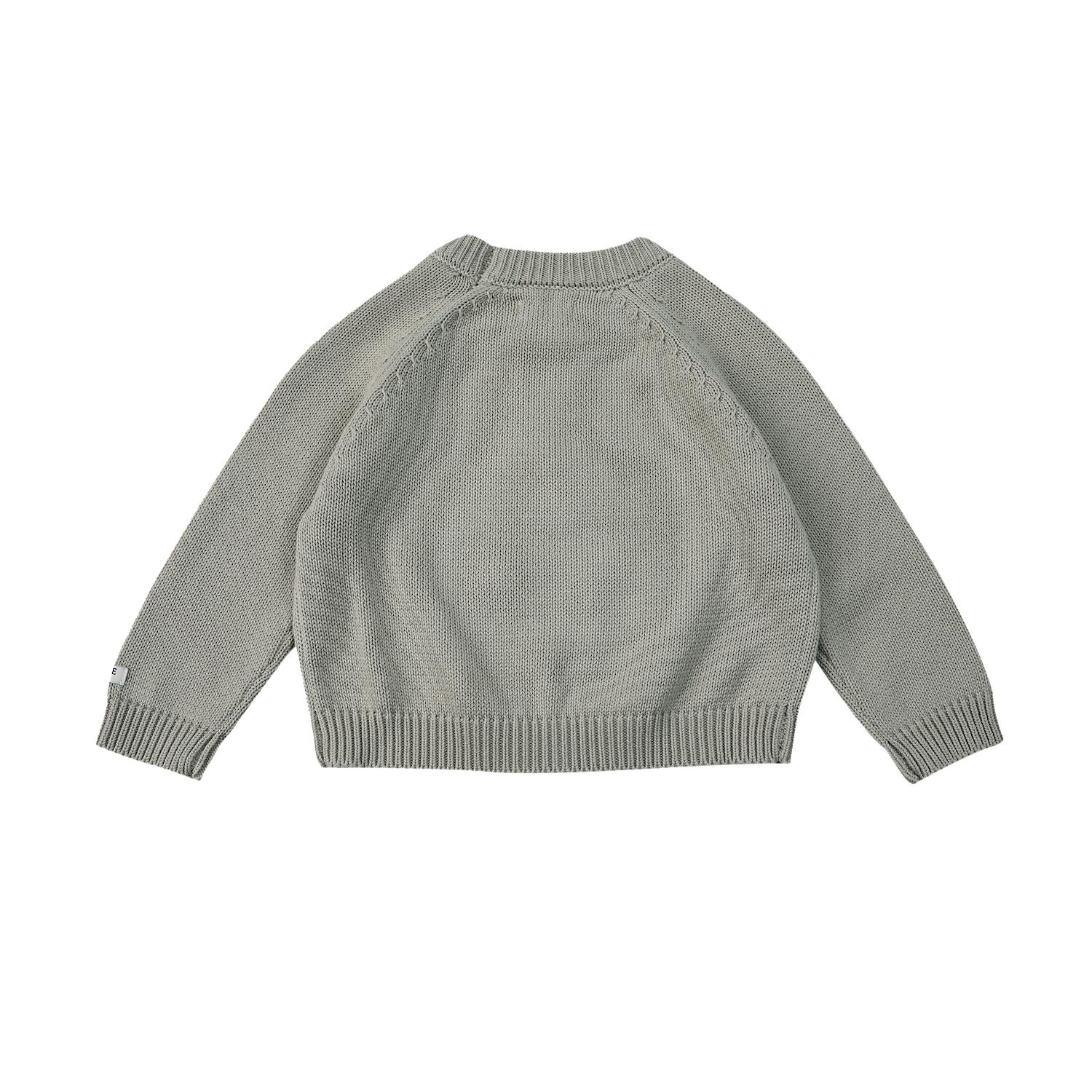 Loeke Sweater | Panda | Silver Grey