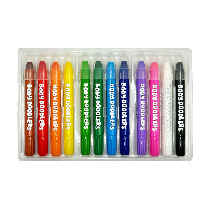 Body Doodlers - Face & Body Crayons - Set of 12