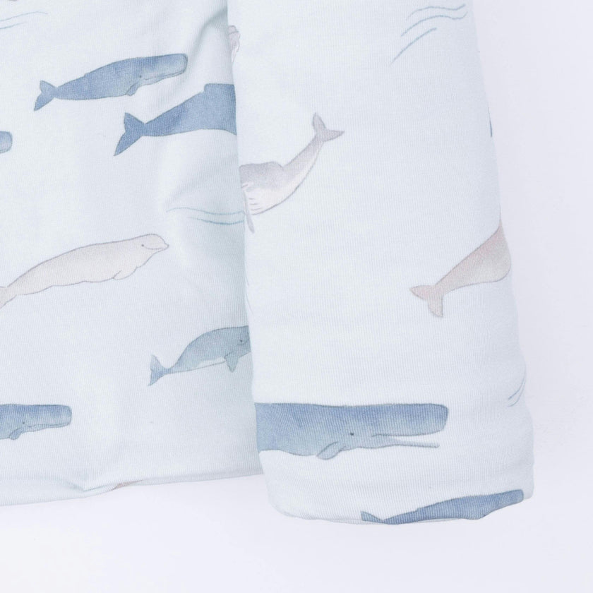 Little Whales - Swaddle Blanket
